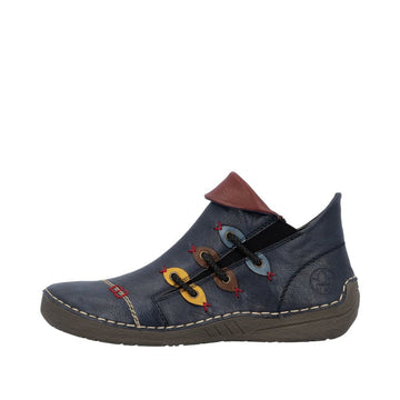 Womens Rieker 72581 Boots - Ocean