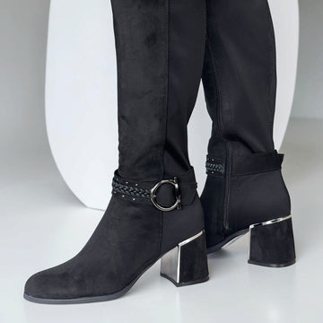 Womens Lotus Palmer ULB530 Long Boots - Black