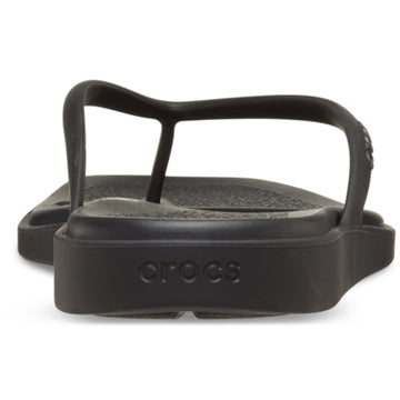 Womens Crocs Miami Flip Flops - Black