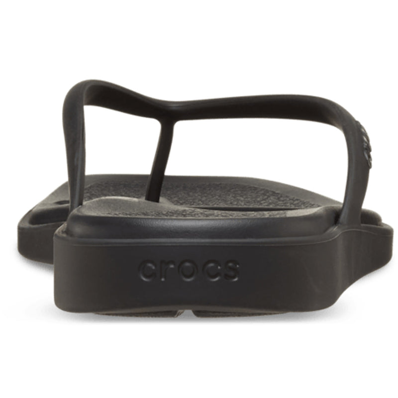 Womens Crocs Miami Flip Flops - Black