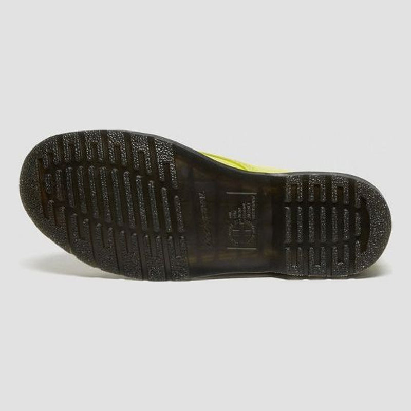 Unisex Dr. Martens 1460 Smooth Sulphur Yellow Leather Ankle Boots - Sulphur Yellow