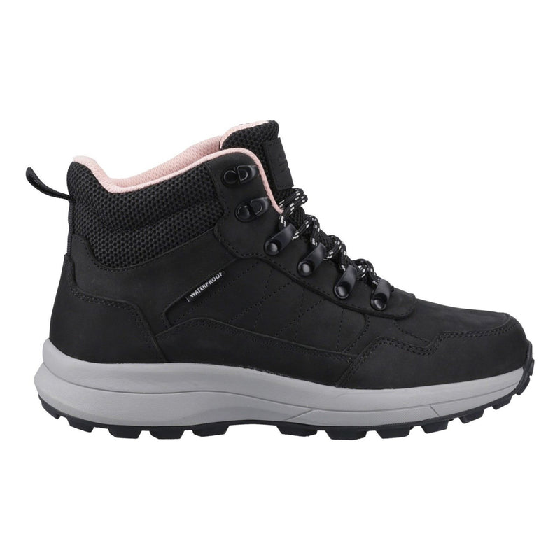 Womens Cotswold Oddington Nubuck Hiking Boots - Black