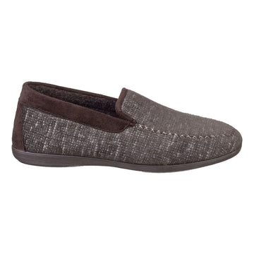 Mens Cotswold Stanley Slippers - Brown