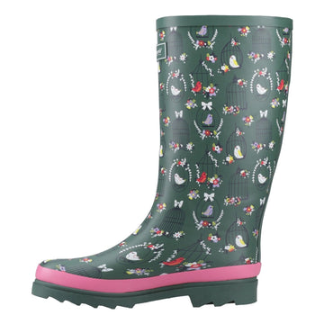 Womens Cotswold Cleeve Tall Wellingtons - Green