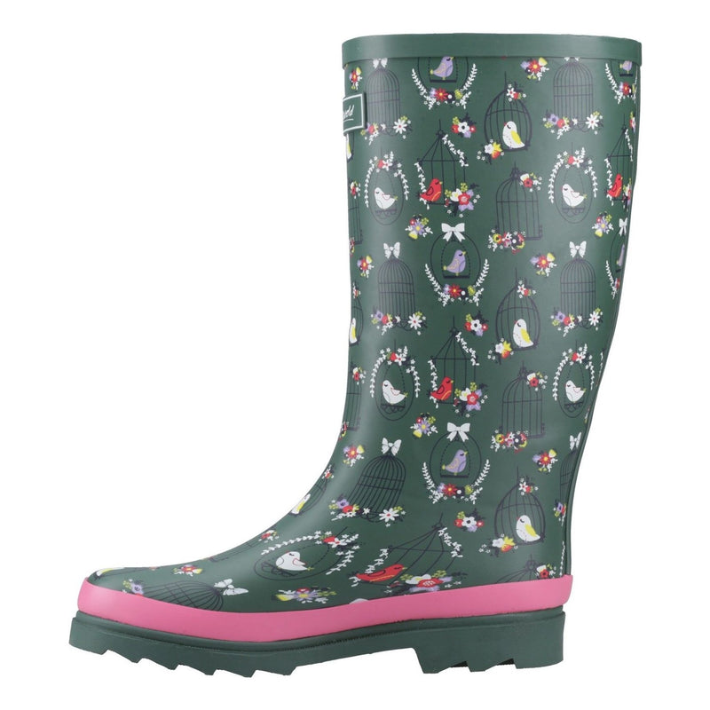 Womens Cotswold Cleeve Tall Wellingtons - Green