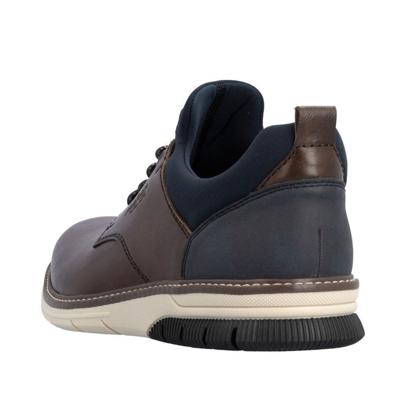 Mens Rieker 14454 Cigar Casual Lace-up Shoe - Cigar