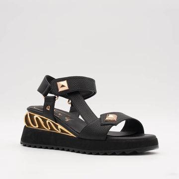 Womens Una Healy Better Alone Wedge Sandal - Vinyl