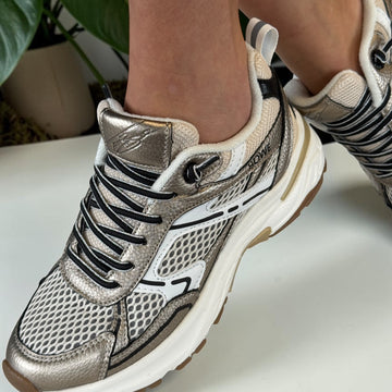 Womens Lloyd & Pryce Maroda Trainers - Burnt Fusion