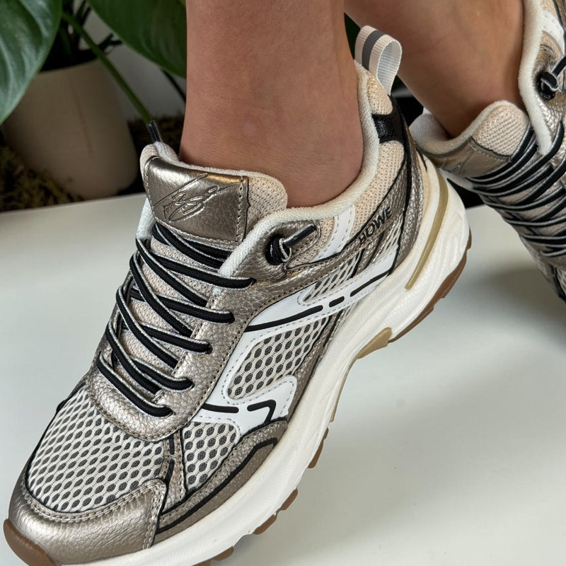 Womens Lloyd & Pryce Maroda Trainers - Burnt Fusion