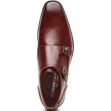 Mens Base London Cleric Dress Shoes - Burnt Tan