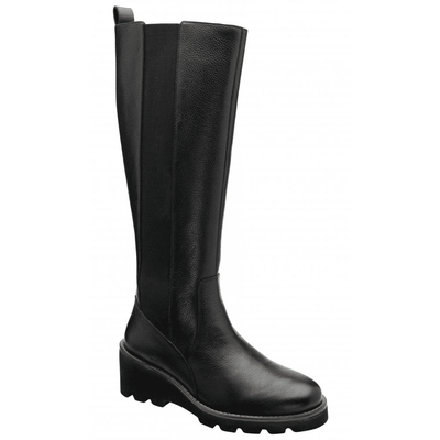 Womens Lotus Wrenley Knee High Boots - Black