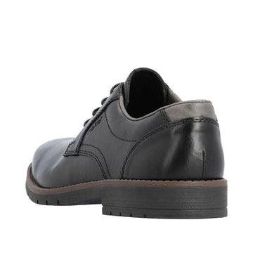 Mens Rieker 13900 Black Formal Lace-up Shoe - Black