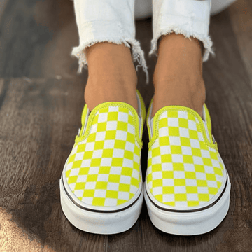 Womens Vans Colour Theory Classic Slip-on Trainers - Multi