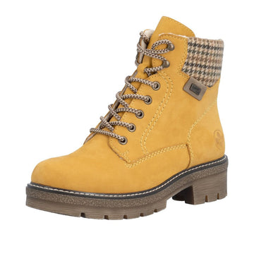 Womens Rieker Y8130 Honey Boots - Honey