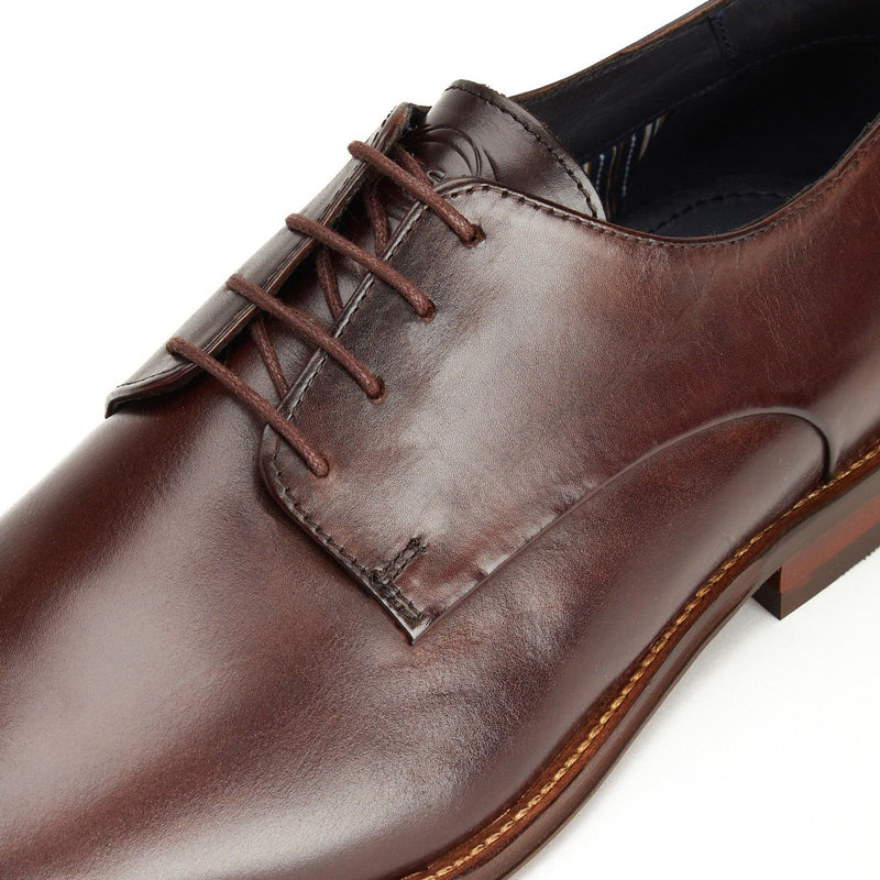 Mens Base London Marley Formal Lace-up Shoes - Brown