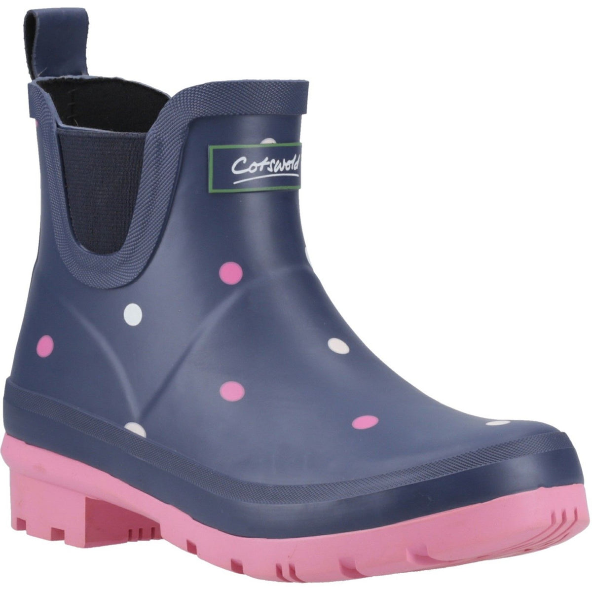 Womens Cotswold Clarence Ankle Spot Wellingtons