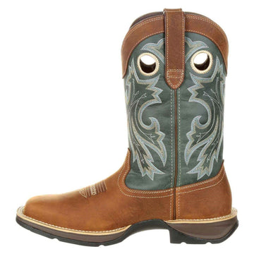 Mens Durango Rebel Boots - Saddlehorn and Clover