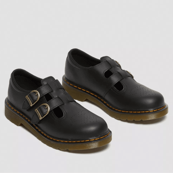 Dr Martens Juniors 8065 Softy Mary Jane Shoes - Black
