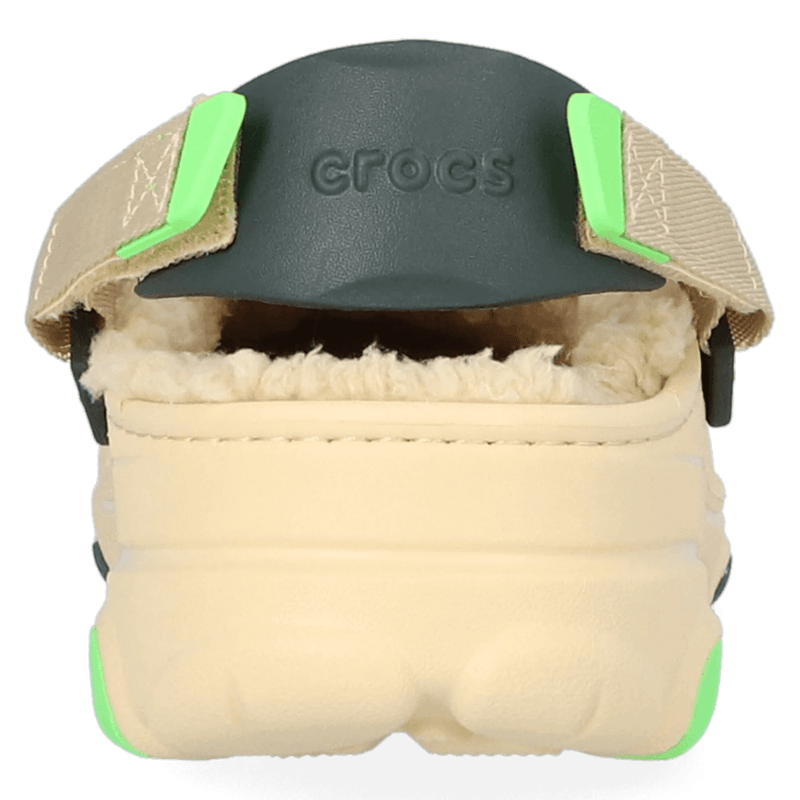 Mens Crocs All Terrain Lined Clog - Sesame Cream