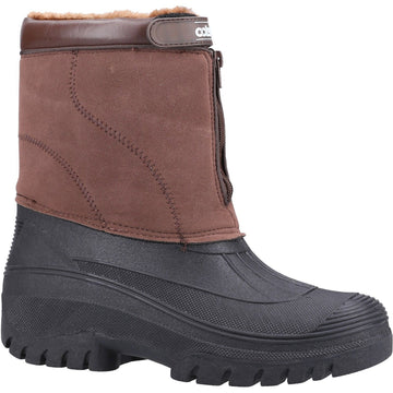 Womens Cotswold Venture Waterproof Winter Boots - Brown