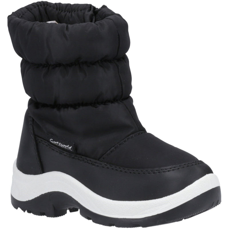 Kids Cotswold Tirely Snow Boots - Black