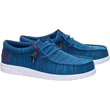 Mens Heydude Ensign Blue Wally Stretch Sox - Ensign Blue