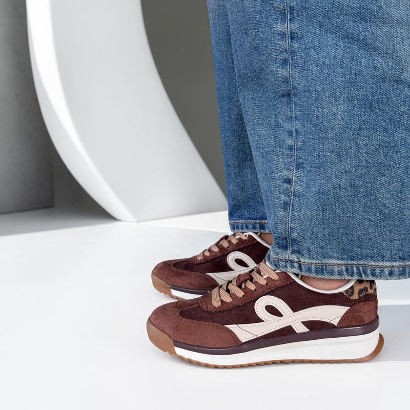 Womens Refresh 176232 Brown Trainers - Brown