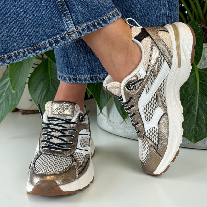 Womens Lloyd & Pryce Maroda Trainers - Burnt Fusion