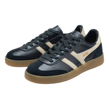 Womens Gola Viper Metallic Navy Trainers - Navy