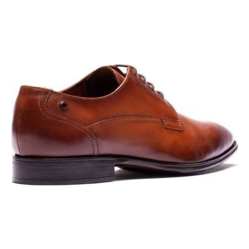 Mens Base London Vance Formal Lace-up Shoe - Tan