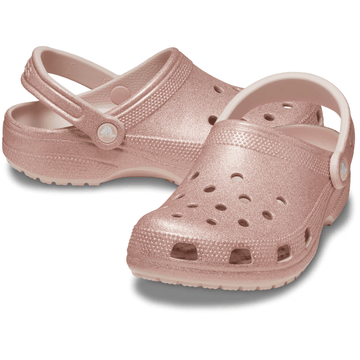 Womens Crocs Classic Clogs - Quartz Glitter