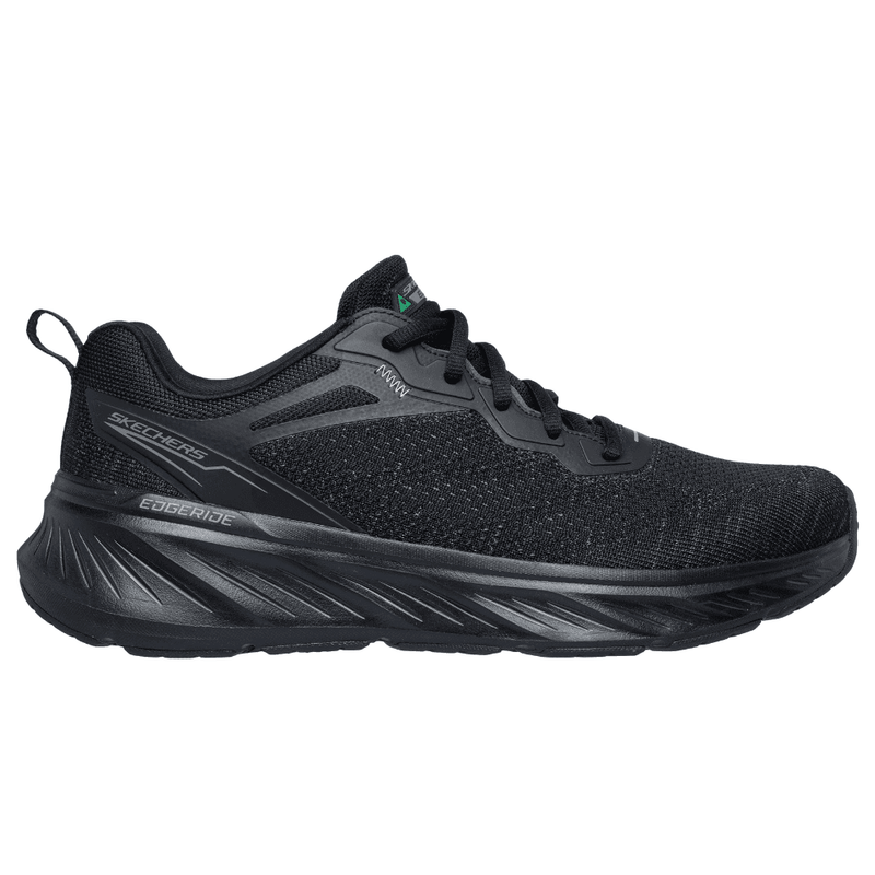 Mens Skechers Relaxed Fit: Edgeridge Trainers - Black