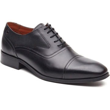 Mens Base London Portico Formal Lace-up Shoes - Black