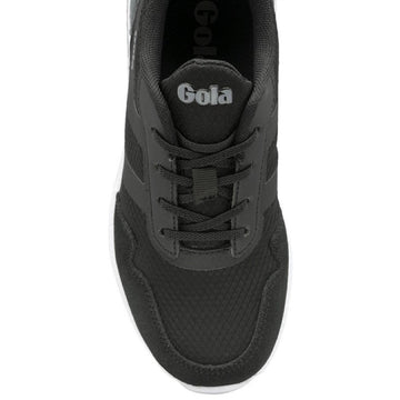 Gola Kids Atomics Black And Grey Trainers - Black