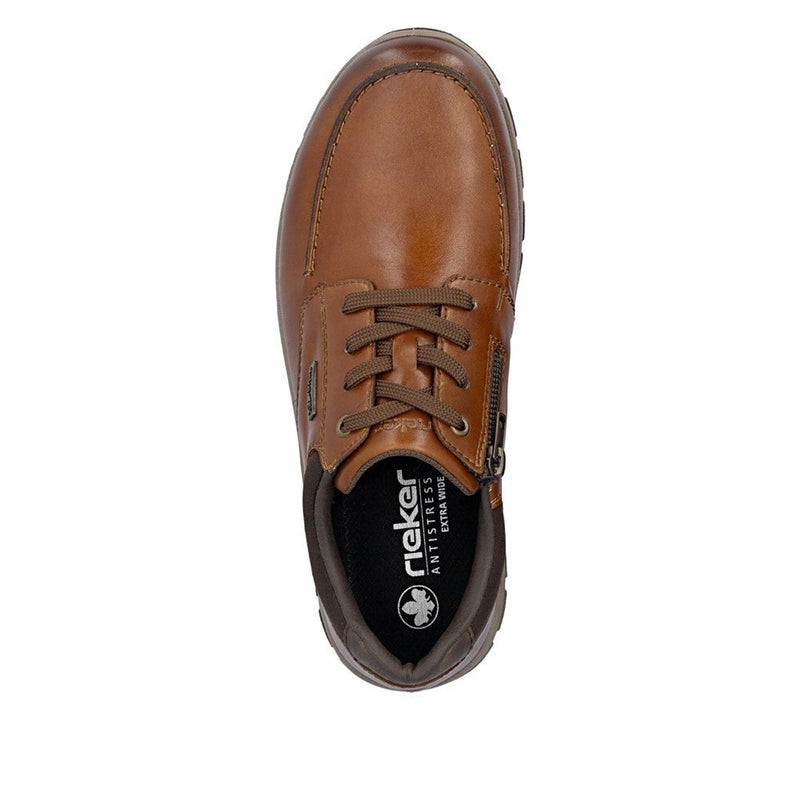Mens Rieker 03607 Casual Lace-up Shoe - Nutmeg