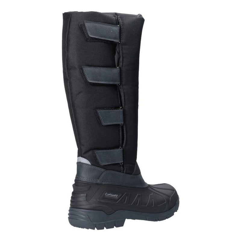 Mens Cotswold Kemble Black Waterproof Wellingtons - Black