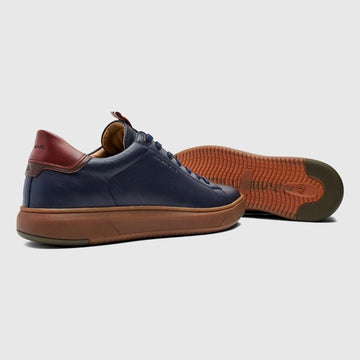 Mens Ambitious AKTIF Navy Trainers - Navy