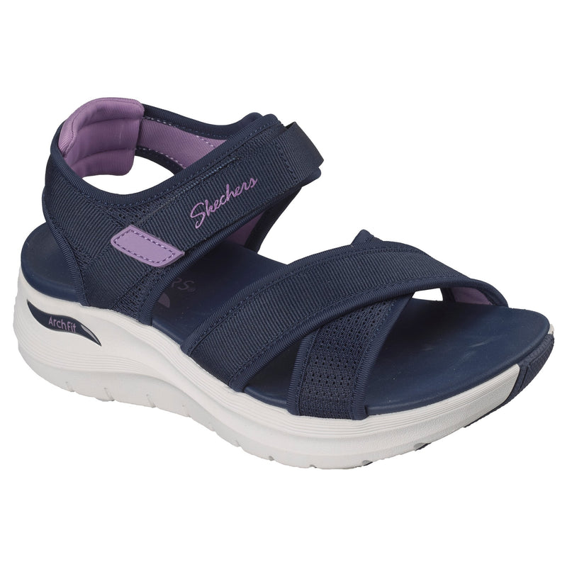 Womens Skechers 164078 Arch Fit 2.0 Sandal Sandals - Navy