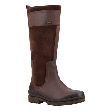 Womens Cotswold Painswick Brown Long Boots - Brown