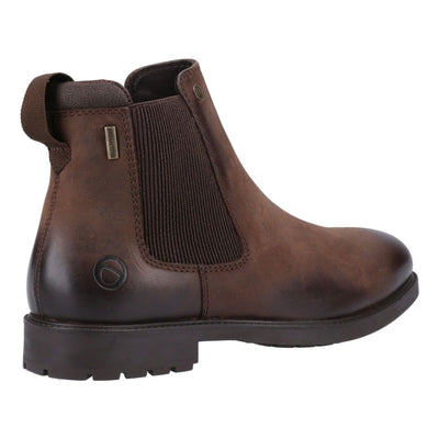 Mens Cotswold Gretton Brown Chelsea Boots - Brown