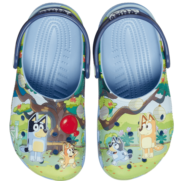 Junior Crocs Kids Bluey Classic Clog - Blue