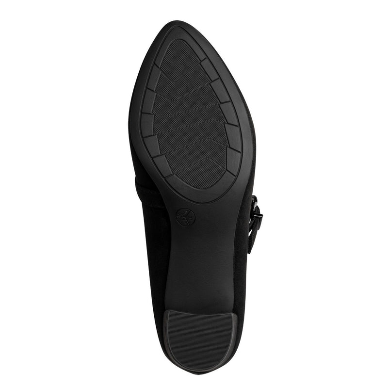 Womens Jana 24461 Block Heels - Black