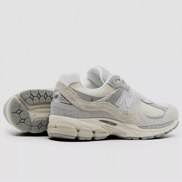 Womens New Balance 2002R Trainers - Cream with Grey