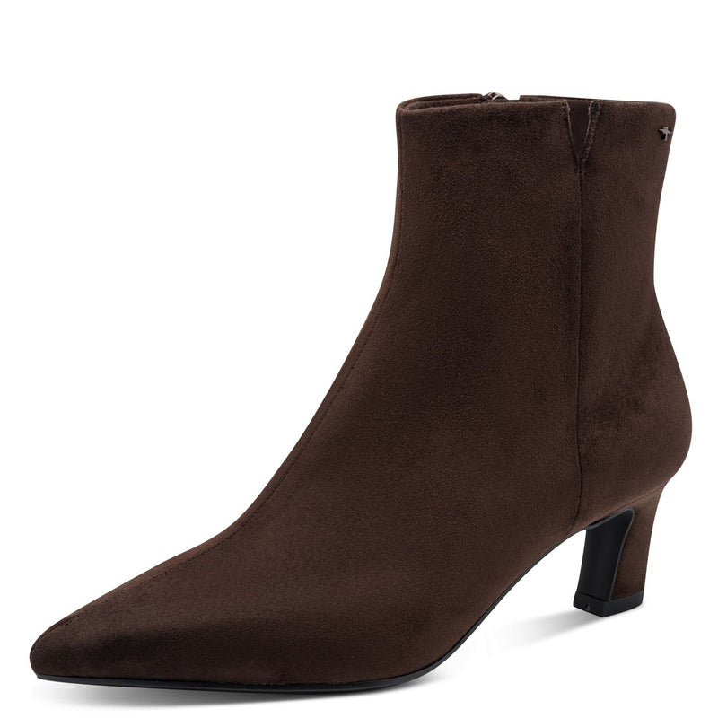 Womens Tamaris 25383 Mocca Ankle Boots - Mocca