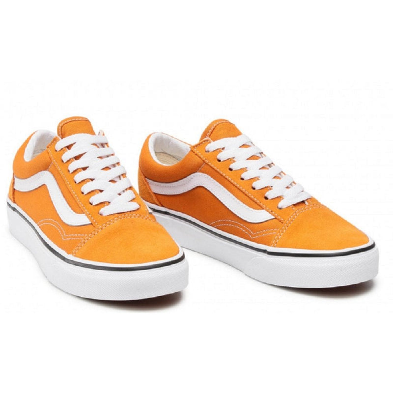 Womens Vans Ladies Old Skool Desert Sun Trainers - Orange