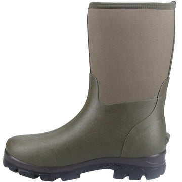 Unisex Cotswold Kensington Green Wellingtons - Green