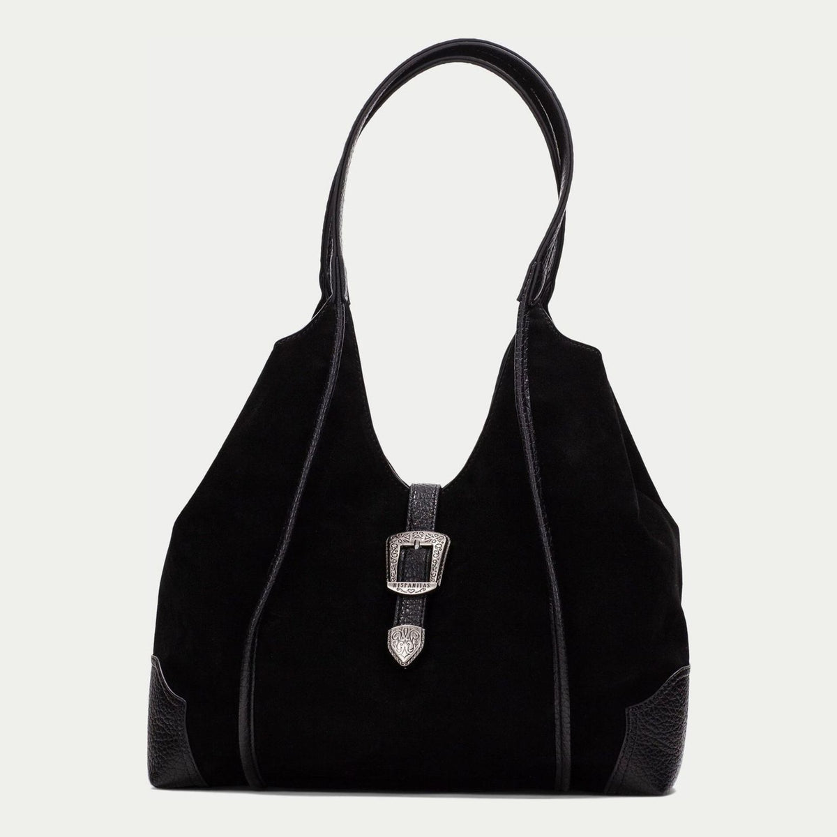 Womens Hispanitas 264939 Suede Shoulder Bag