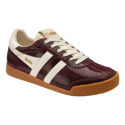Womens Gola Elan Serpent Trainers - Windsor Wine
