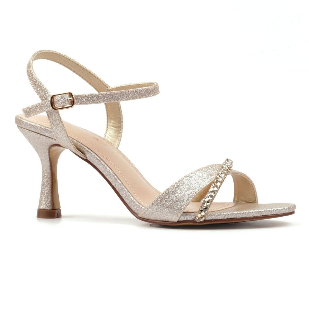 Womens Lunar Rosalyn Heeled Sandals
