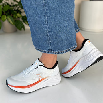 Womens Rieker W4102 White Trainers - White